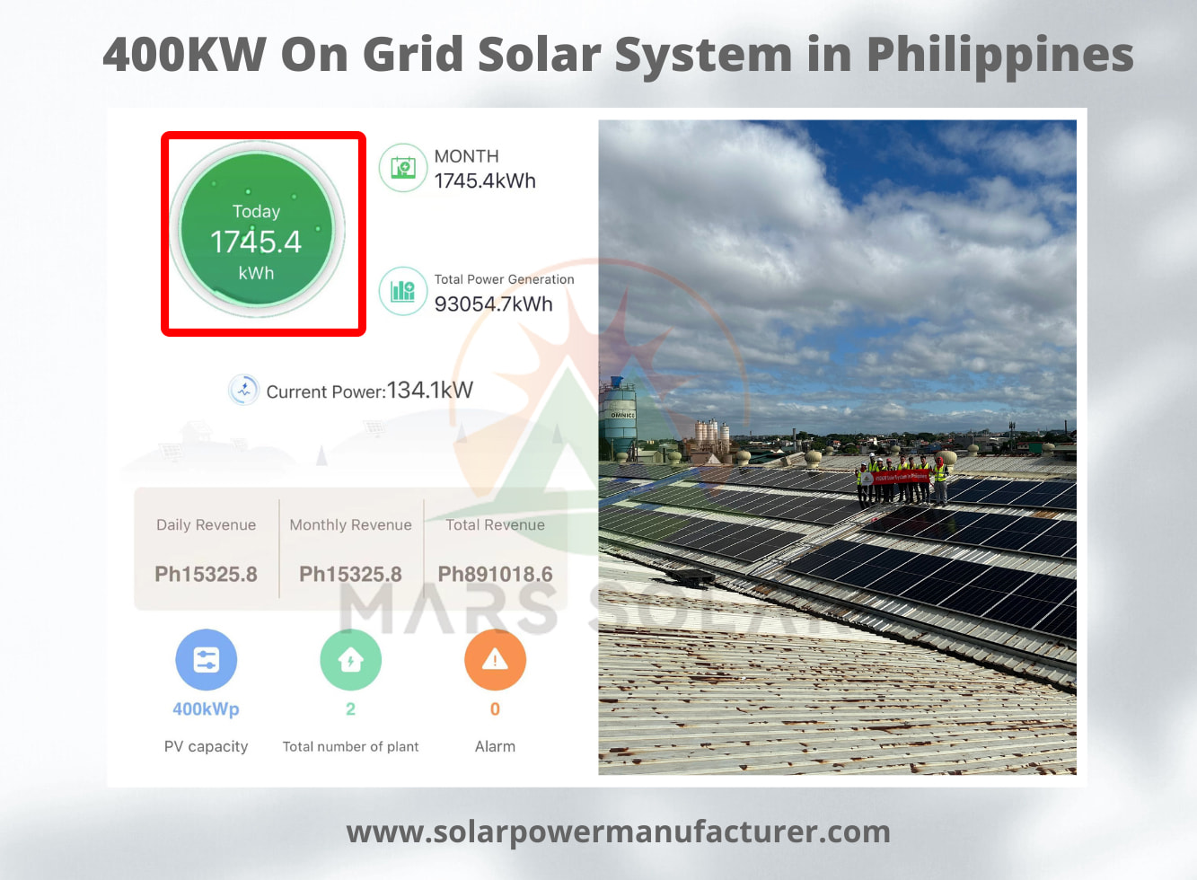 400KW Solar System Design