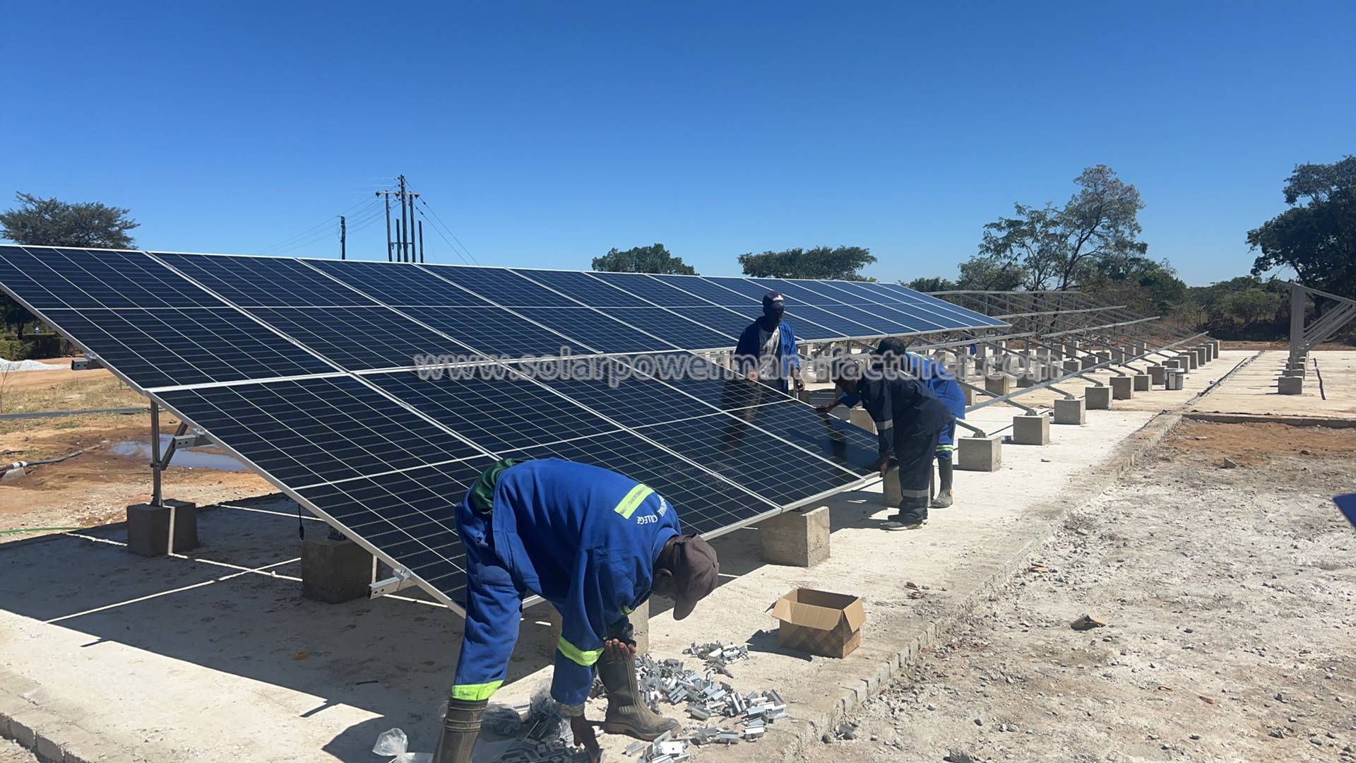 100KW Solar System Zimbabwe