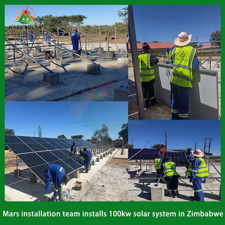 100kw solar system