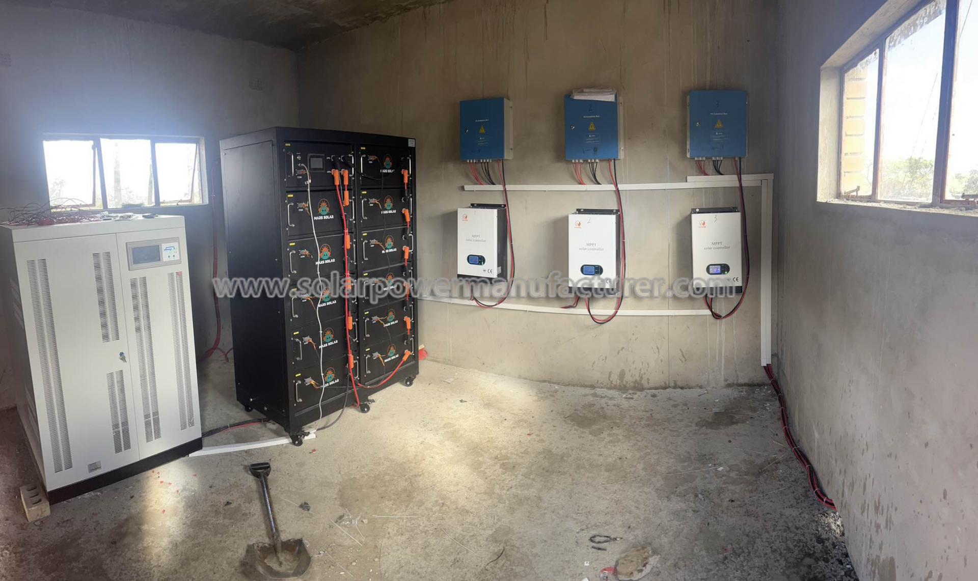 100KW Solar System Zimbabwe