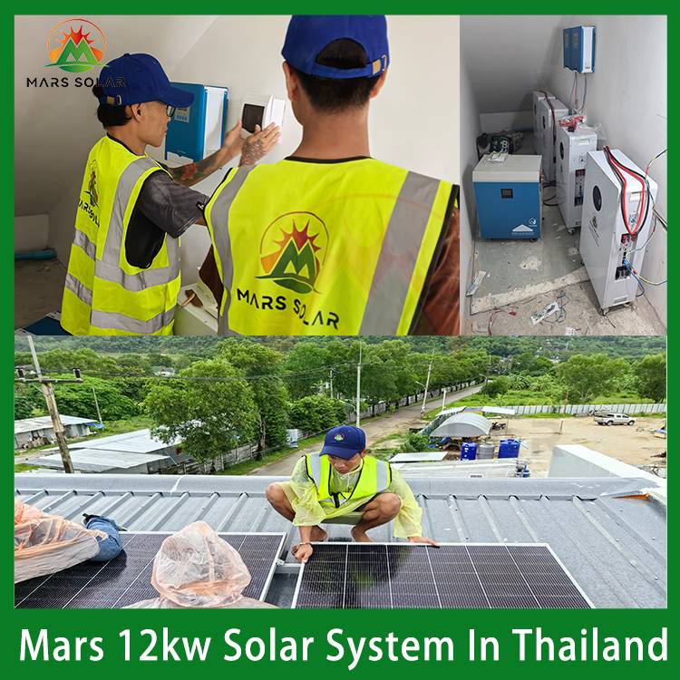 Solar Energy System To Ensure Electricity Supply For Scenic Spots In Thailand