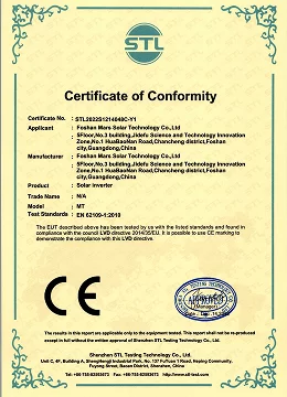 Certification