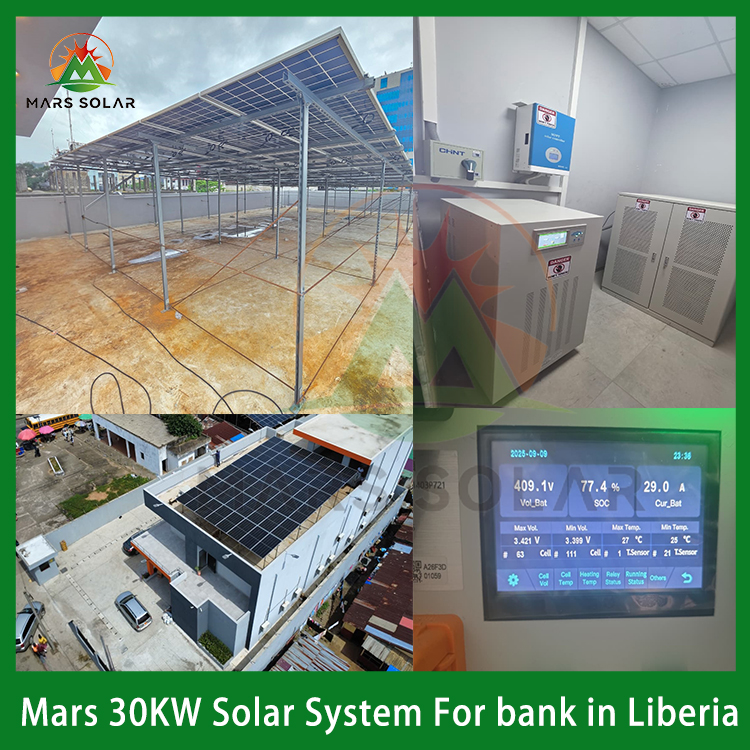 Customized Off-Grid Solar System for a Liberian Bank: Achieving Power Independen