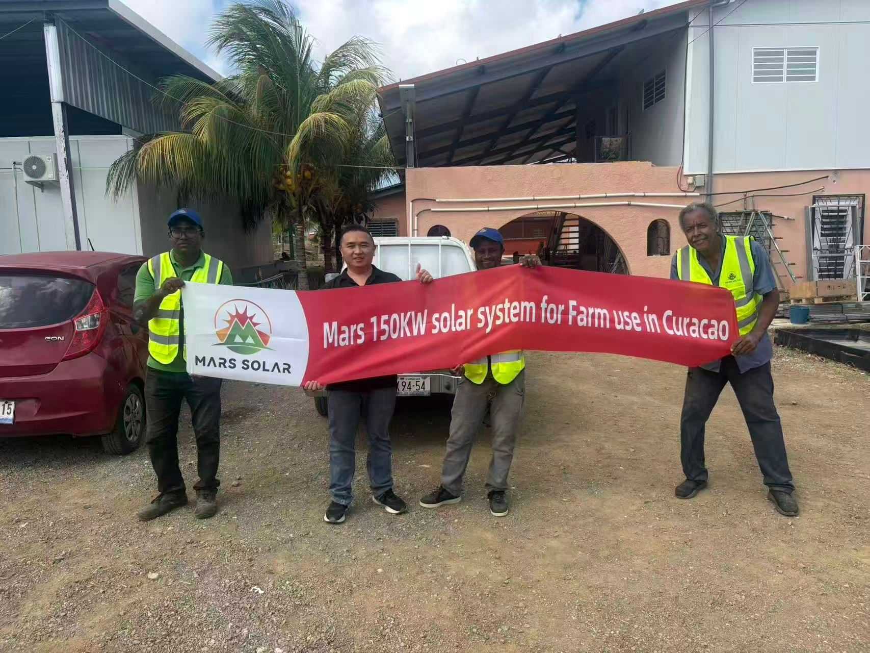 Curaçao 150kW+300kWh Solar Greenhouse Case Study