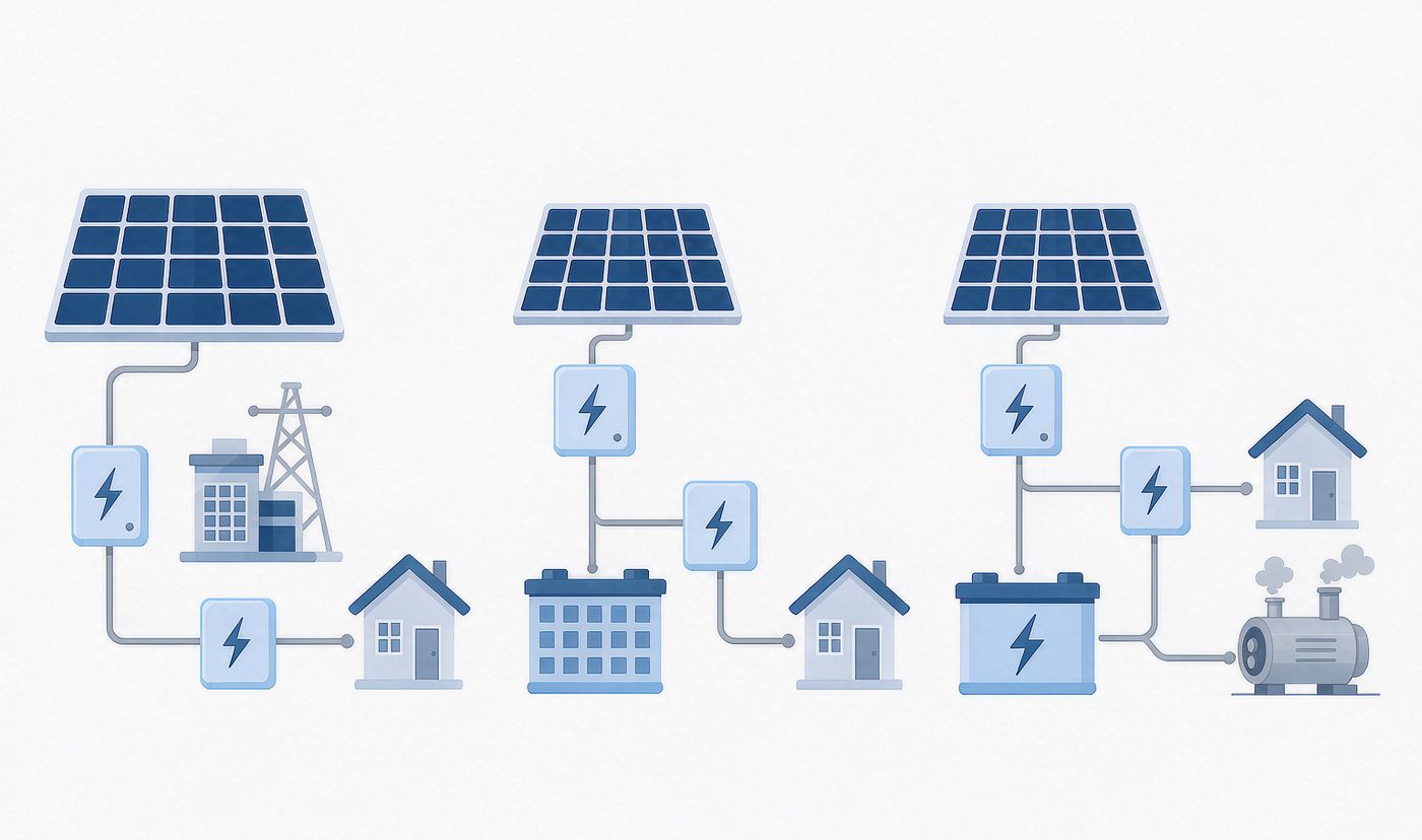 Off Grid vs Hybrid vs On Grid Solar: How to Choose