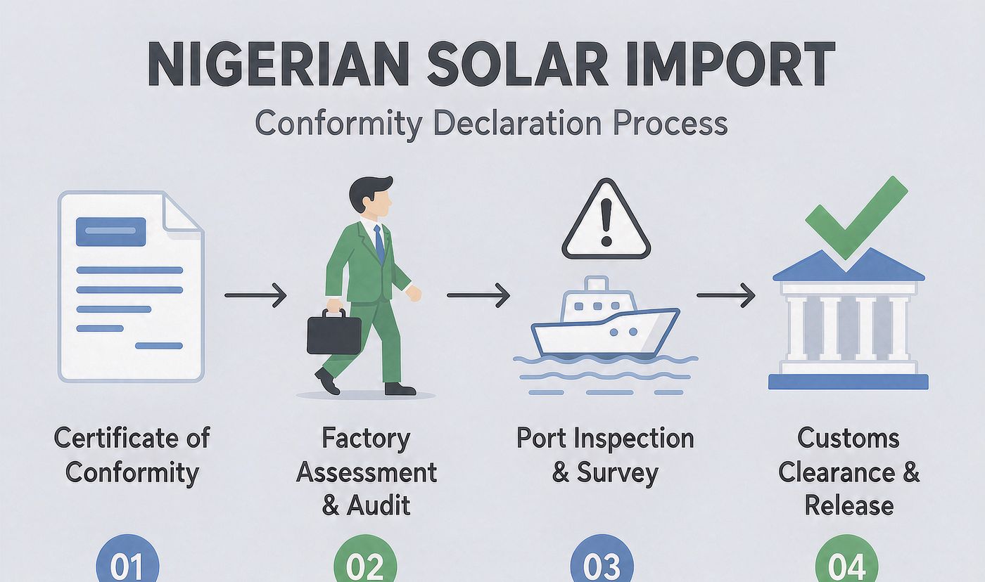 SONCAP Product Certificate and Shipment Certificate process for Nigeria solar imports